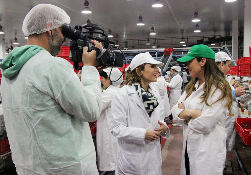 Canal Sur TV visita las instalaciones de Cuna de Platero