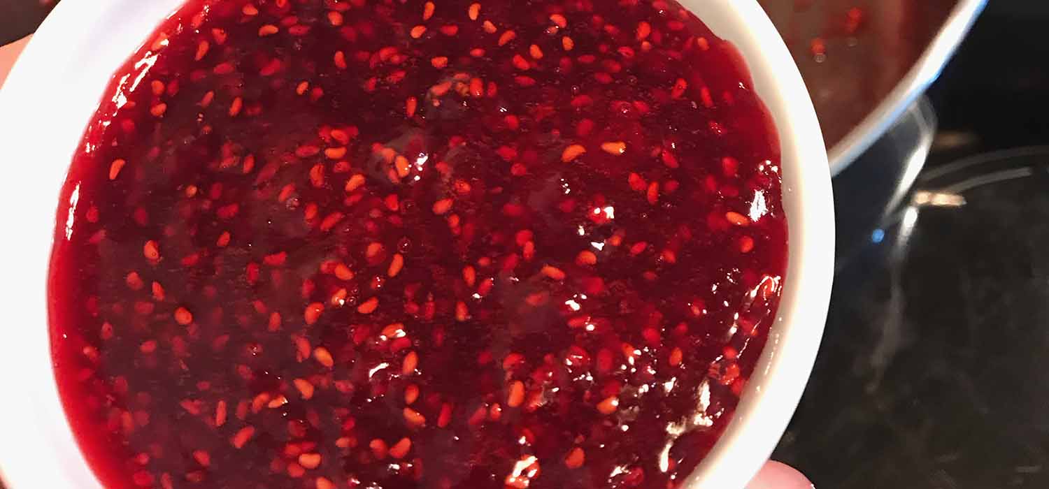 paso a paso mermelada de frambuesas sin azúcar gelatina